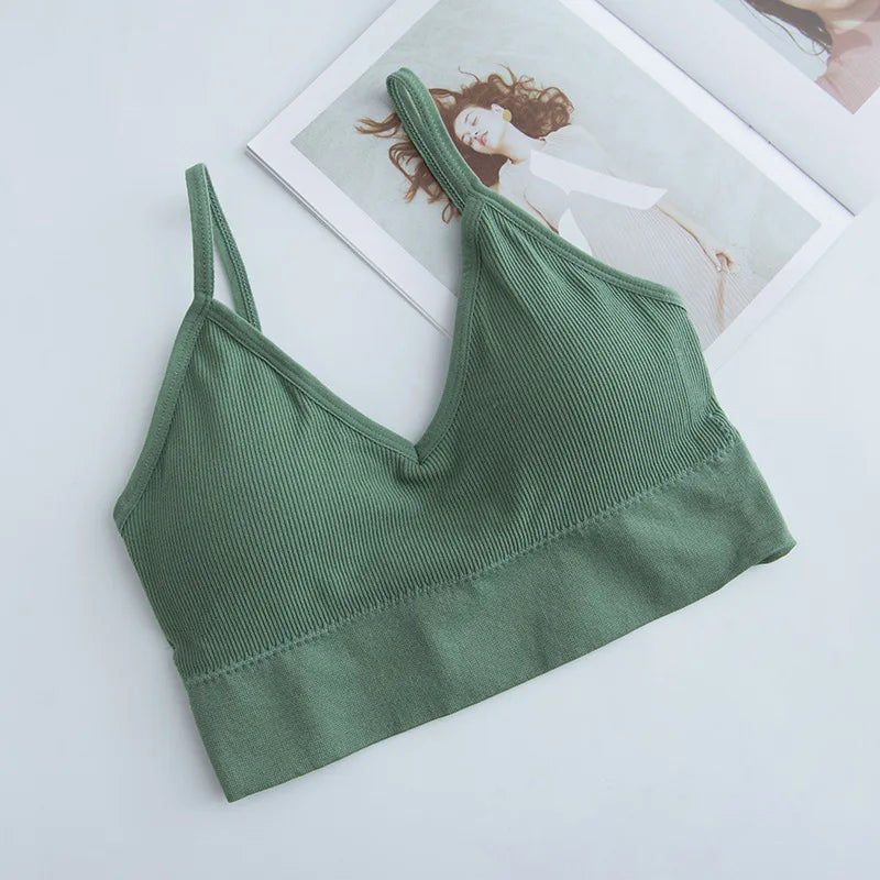 Bras For Women Sexy Seamless Bra U Type Backless Bralette Brassiere Breathable Push Up Women Bra Soutien Gorge Females