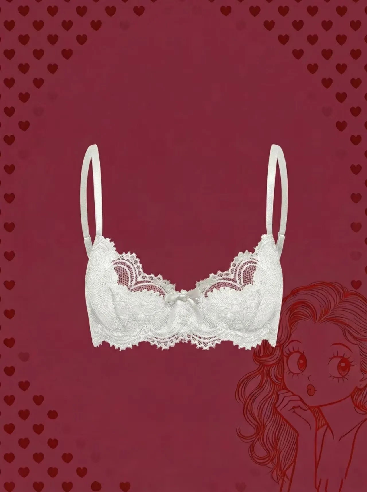 plus size women's bra sexy lace brassiere fashionable push up comfort underwear women's breathable bra