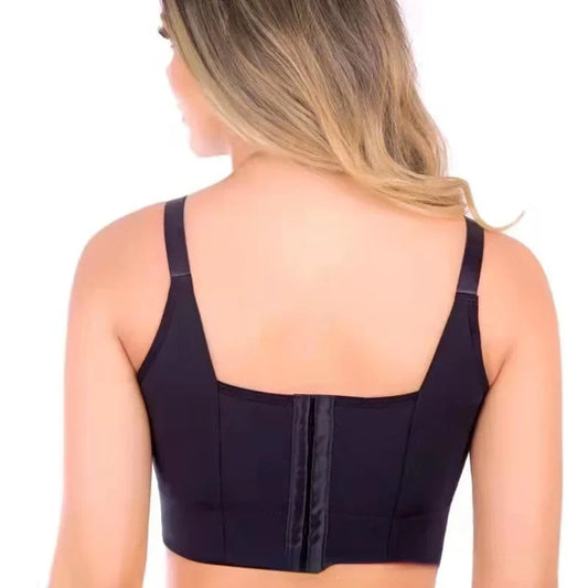 plus Size Push-Up Bra Women's Deep-Cup Shaper Lingerie Full Back Coverage Hide Fat Underwear Comfortable Feminine Feminine