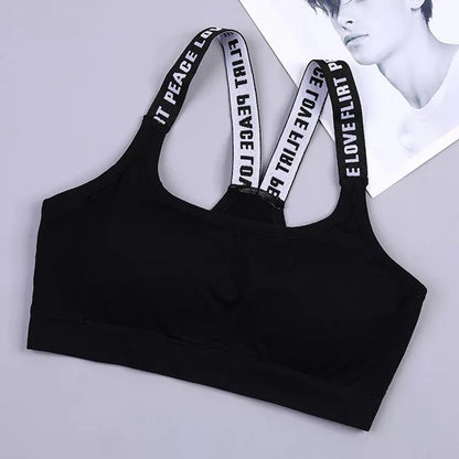 Sexy Bra Top Women Sports Bra High Impact For Gym Fitness Yoga Female Pad Sportswear Tank Top Sport Push Up Bralette топ женский