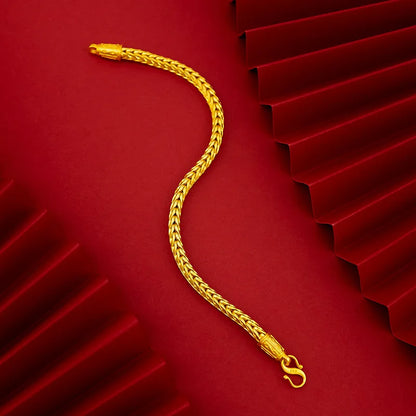 Luxury 18k Gold Original Bracelet for Women Not Fade Bracelet for Party High Quality Jewelry Wedding Bijoux Femme Gold Jewelry