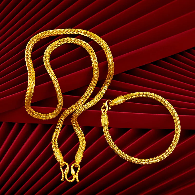 Luxury 18k Gold Original Bracelet for Women Not Fade Bracelet for Party High Quality Jewelry Wedding Bijoux Femme Gold Jewelry