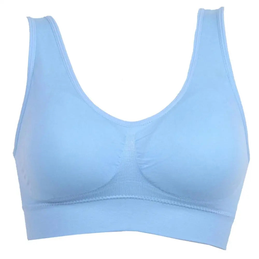 Sexy backless push up bra women big size padded bras plus size wireless brassiere comfortable seamless bra