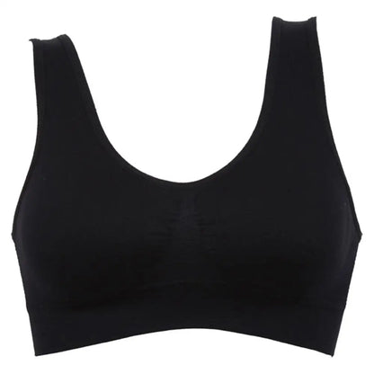Sexy backless push up bra women big size padded bras plus size wireless brassiere comfortable seamless bra