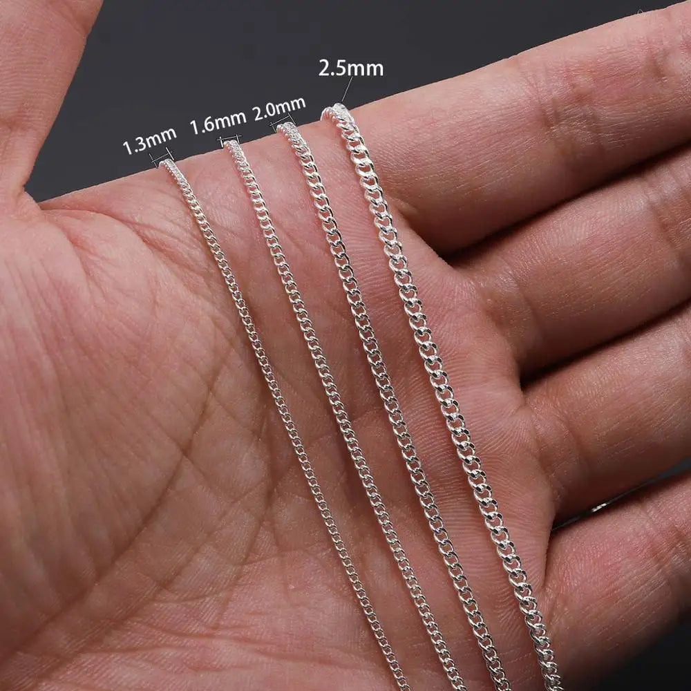 5 m/lot Gold/Bronze Plated Necklace Chains For Jewelry Making Findings Materials Handmade DIY Necklace Chain Supplies