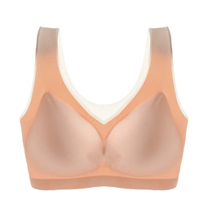 Plus Size Bra 7XL Seamless Bras For Women Underwear Lady Sexy Wireless Breathable Brassiere Push Up Bralette With Pads Top Bras