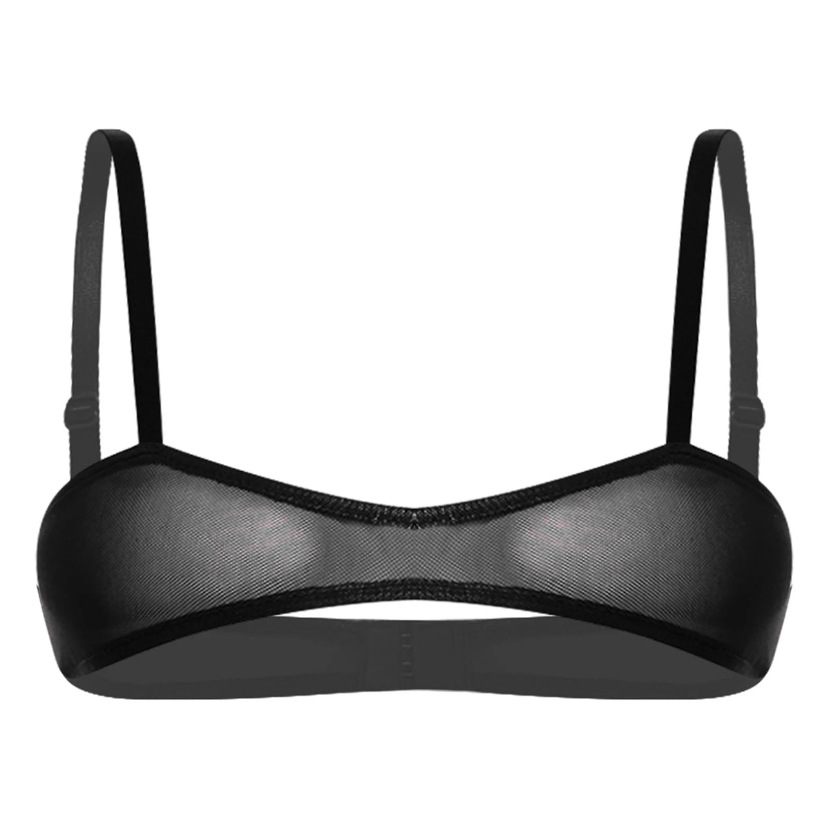 Womens Minimizer Bra 3/4 Coverage Non Padded Underwire Female Breathable See Through Sheer Mesh Bra Tops Mini Bralette Lingerie