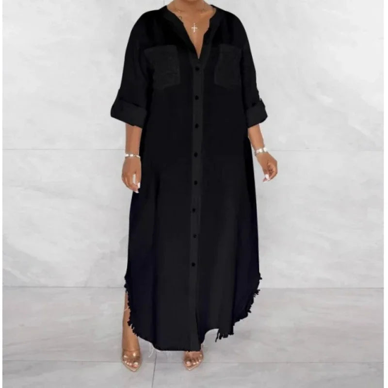 Summer Dresses Women Plus Size White Folds V-neck Sleeveless Party Prom Dress High Waist Casual Streetwear Elegant Vestidos
