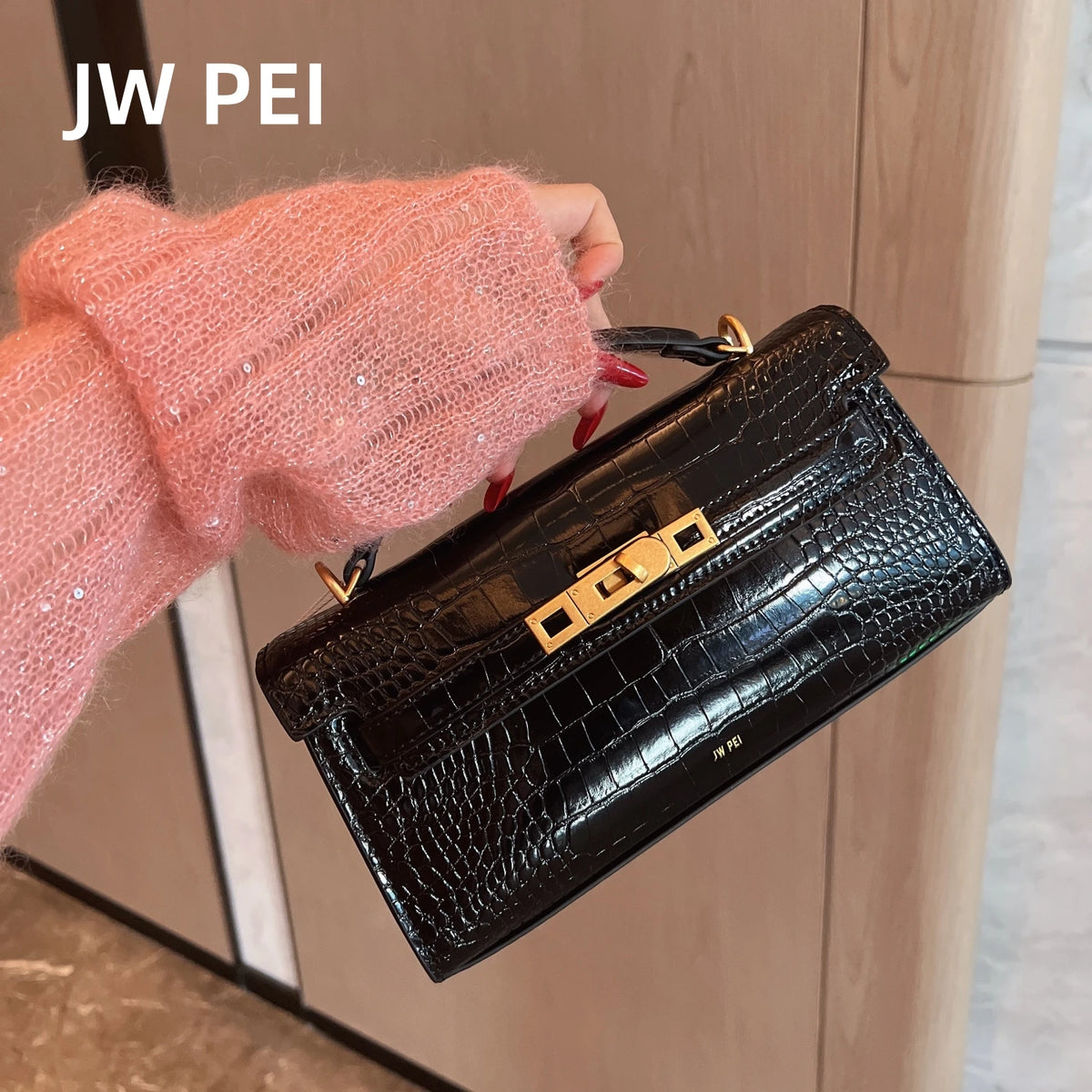 JW PEI Noor Women's Handheld 2026 New Luxury Designer Fashion Crossbody Bag