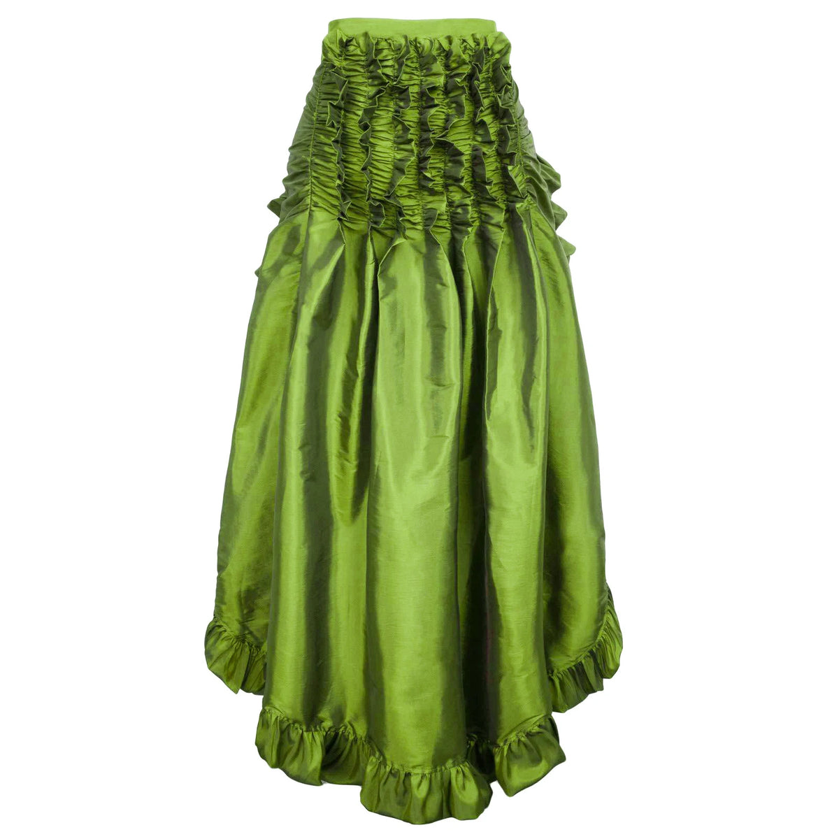 Medieval Bustle Dress Plus Size Women Steampunk Gothic Wrap Victorian Ruffled Pirate Dresses Half Body Skirts Cosplay Costumes
