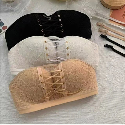 Women's bra sexy Lace Lingerie Fashion Push Up Comfort Brassiere For Girls Without Steel Rings Female Lingerie