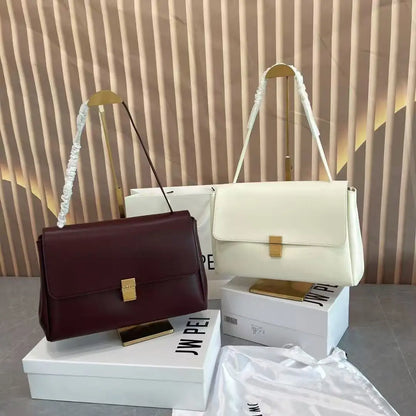 JWPEI new 2026 small square bag temperament commuting bag niche versatile high-end lazy bag hand-held women's