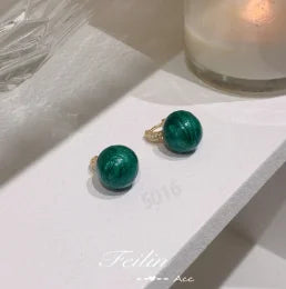 2026 New Women Earrings Alloy Gold Plated Orange Flower Drop Earrings Fashion Cute Sweet Jewelry For Daily Casual Party