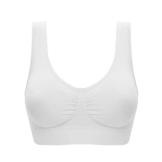 Sexy women push up BREAST bra big size backless bras plus size wireless brassiere breathable seamless bra 1pcs wfws01