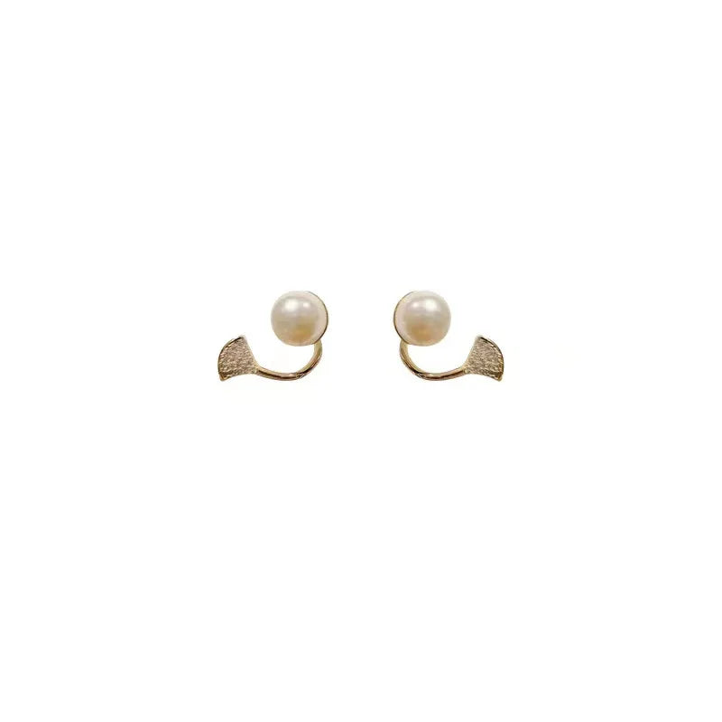2026 New Women Earrings Alloy Gold Plated Orange Flower Drop Earrings Fashion Cute Sweet Jewelry For Daily Casual Party