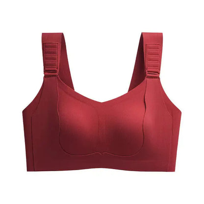 Women Plus Size Seamless Bra Adjustable Strap Anti Sagging Lifting Underarm Support Breast Reduction Everyday Wear 34-44 Hot