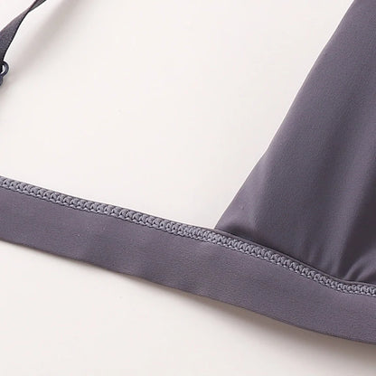 Women'S Bra Push-Up Bralette Solid Color Bras Seamless Wire-Free Brassiere Sexy Lingerie Simple Underwear For Female Girls