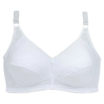 Plus Size Wireless Bra Full Coverage Soft Comfort Bras for Women Side Support Underwear No Underwire Brassiere Breathable