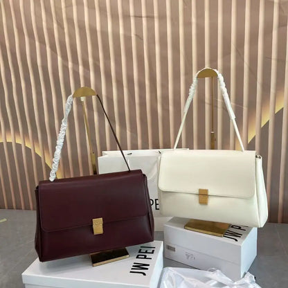 JWPEI new 2026 small square bag temperament commuting bag niche versatile high-end lazy bag hand-held women's