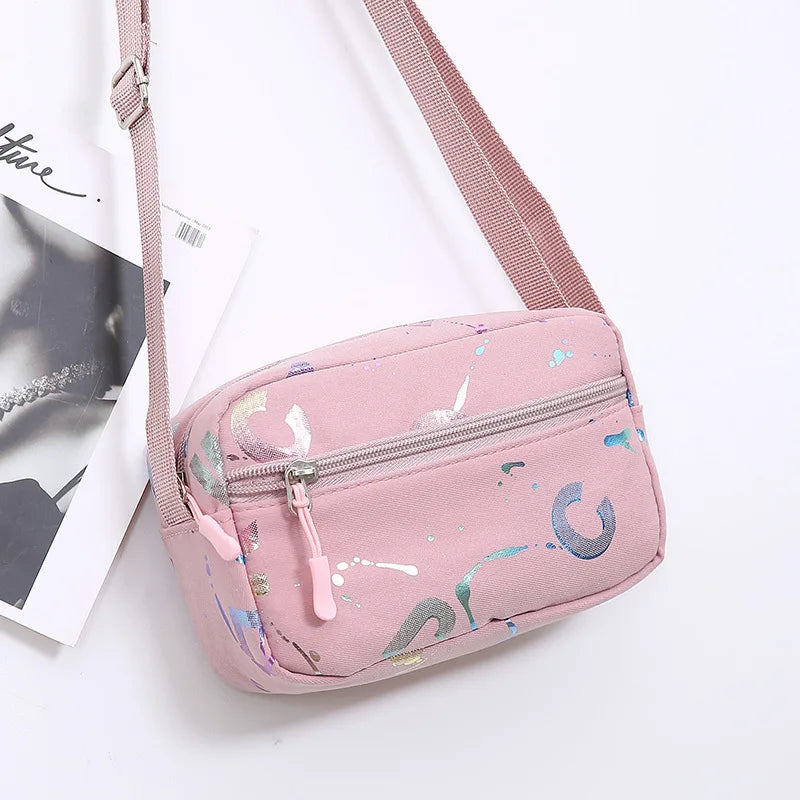 Cute Chiikawas Women Shoulder Waist Bag Kawaii Hachiware Usagi Fanny Pack Female Crossbody Bum Bag Canvas Chest Pack Phone Pouch