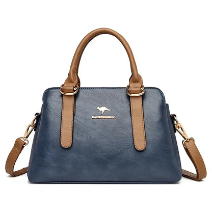 Leisure High Quality Women Purses and Handbags Luxury Designer PU Leather Shoulder Bags Female Bags Ladies Fashion Messenger Sac