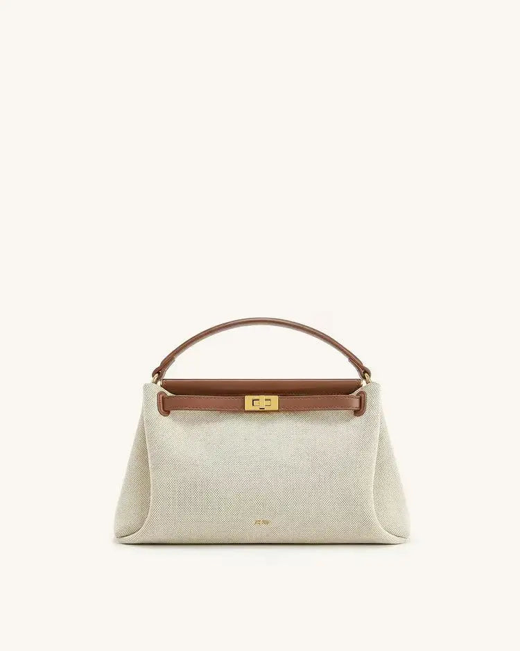 2026 New JW PEI Handbag with French-style Snap Closure Model Women's Crossbody Small-sized Exclusive High-end Shoulder Bag