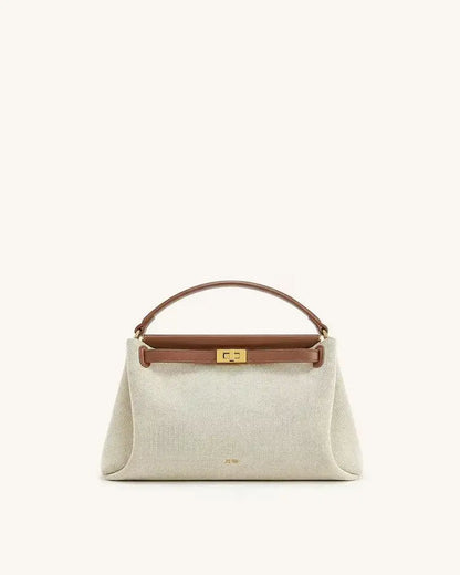 2026 New JW PEI Handbag with French-style Snap Closure Model Women's Crossbody Small-sized Exclusive High-end Shoulder Bag