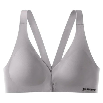 Plus Size Bra Front Buckle Adjustable Underwear Sexy Beautiful Back Comfortable Gathered Breasts Breathable Sports Bra