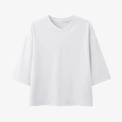 AS SS26 oversize loose T-shirt dress + V neck T-shirt  + skirt  set casual style  woman clothes
