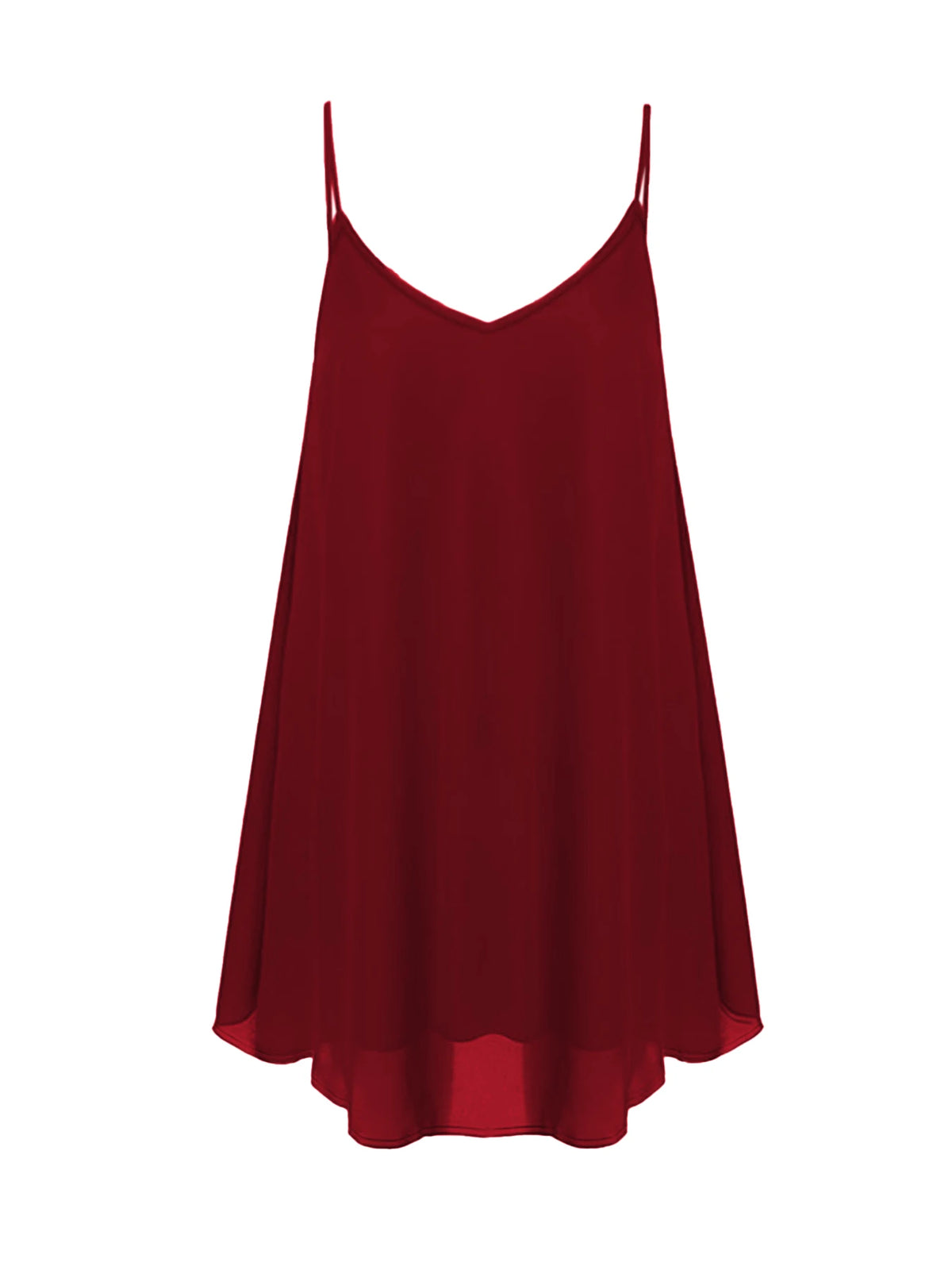 Women Plus Size Sleeveless Dress Fashion Solid Color Comfortable Daily Wear Dress