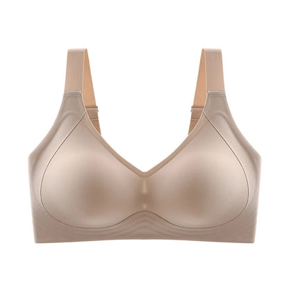Wireless Bras for Women Seamless Full Coverage Bra No Underwire Soft Push Up Everyday Bralette