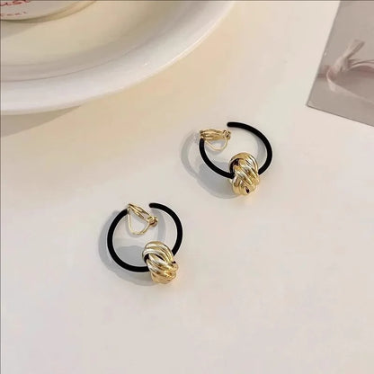 2026 New Women Earrings Alloy Gold Plated Orange Flower Drop Earrings Fashion Cute Sweet Jewelry For Daily Casual Party