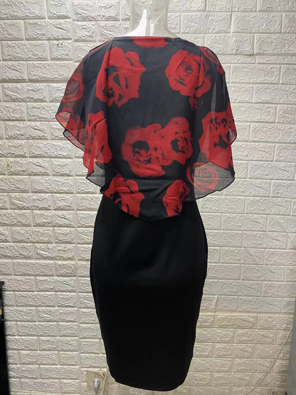 Plus Size Women's Summer Fashion Dress Bodycon Office Lady New Arrival Trendy Comfortable Breathable