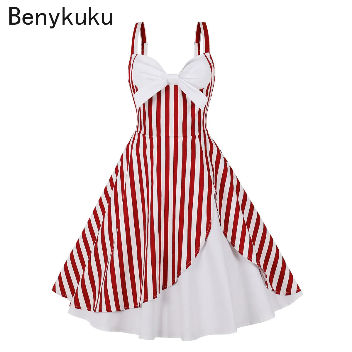 Plus Size Swan Flamingo Print Vintage Dress Women Casual Tunic Pin Up Robe 50s Rockabilly Summer Party Dresses Feminino Vestidos