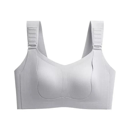 Women Plus Size Seamless Bra Adjustable Strap Anti Sagging Lifting Underarm Support Breast Reduction Everyday Wear 34-44 Hot