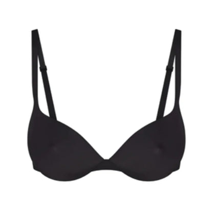 Women Push Up Bra Simple Underwear Seamless Bras with Adjustable Straps Underwire Support Comfort Invisible for All-Day Wear