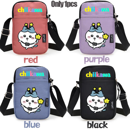 Nanka Chiisakute Kawaii Yatsu Zipper Handbag Wallet Purse Chiikawa Storage Candy Bag Hachiware Usagi Shoulder Bag Birthday Gift