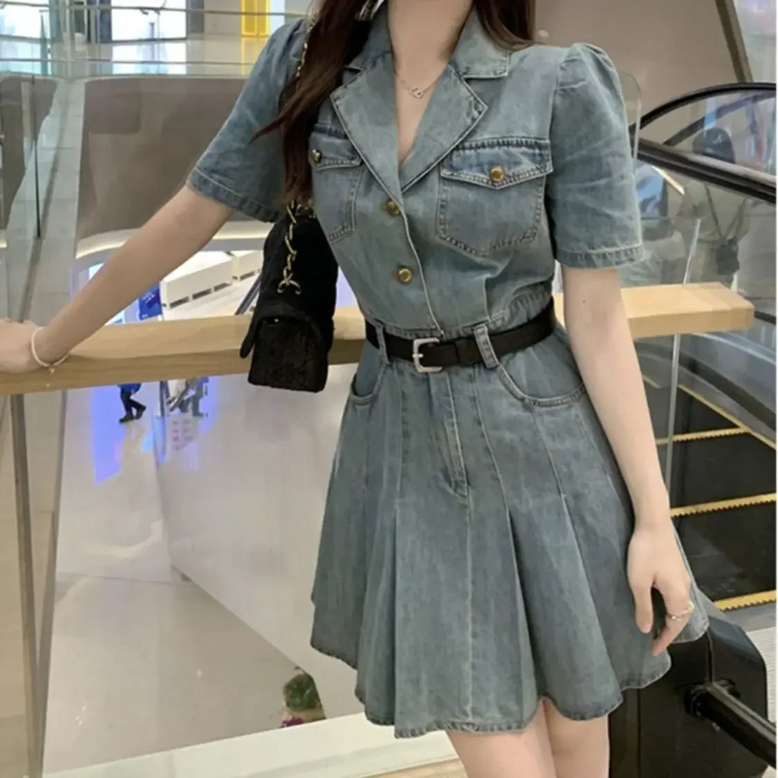 Woman Dress Short Tight Dresses for Women Mini Night Club Corset Bodycon Denim Fashion Summer 2025 Xxl Women's Clothing Curvy G
