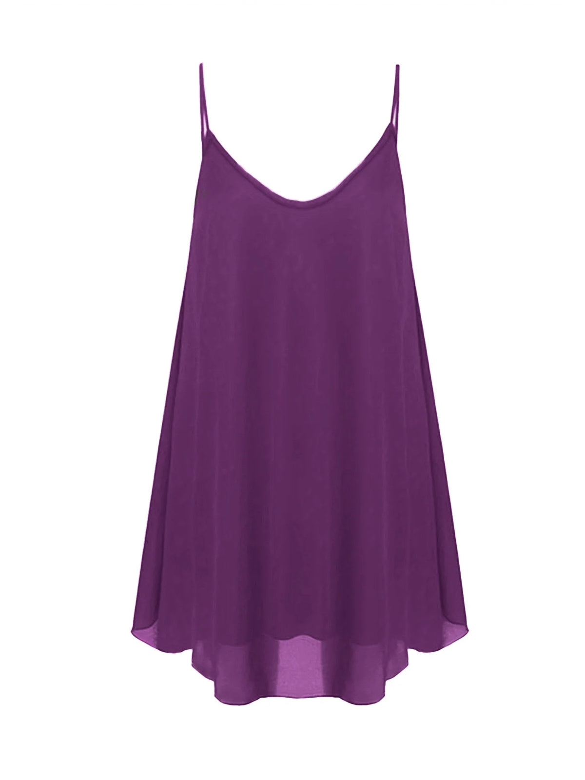 Women Plus Size Sleeveless Dress Fashion Solid Color Comfortable Daily Wear Dress