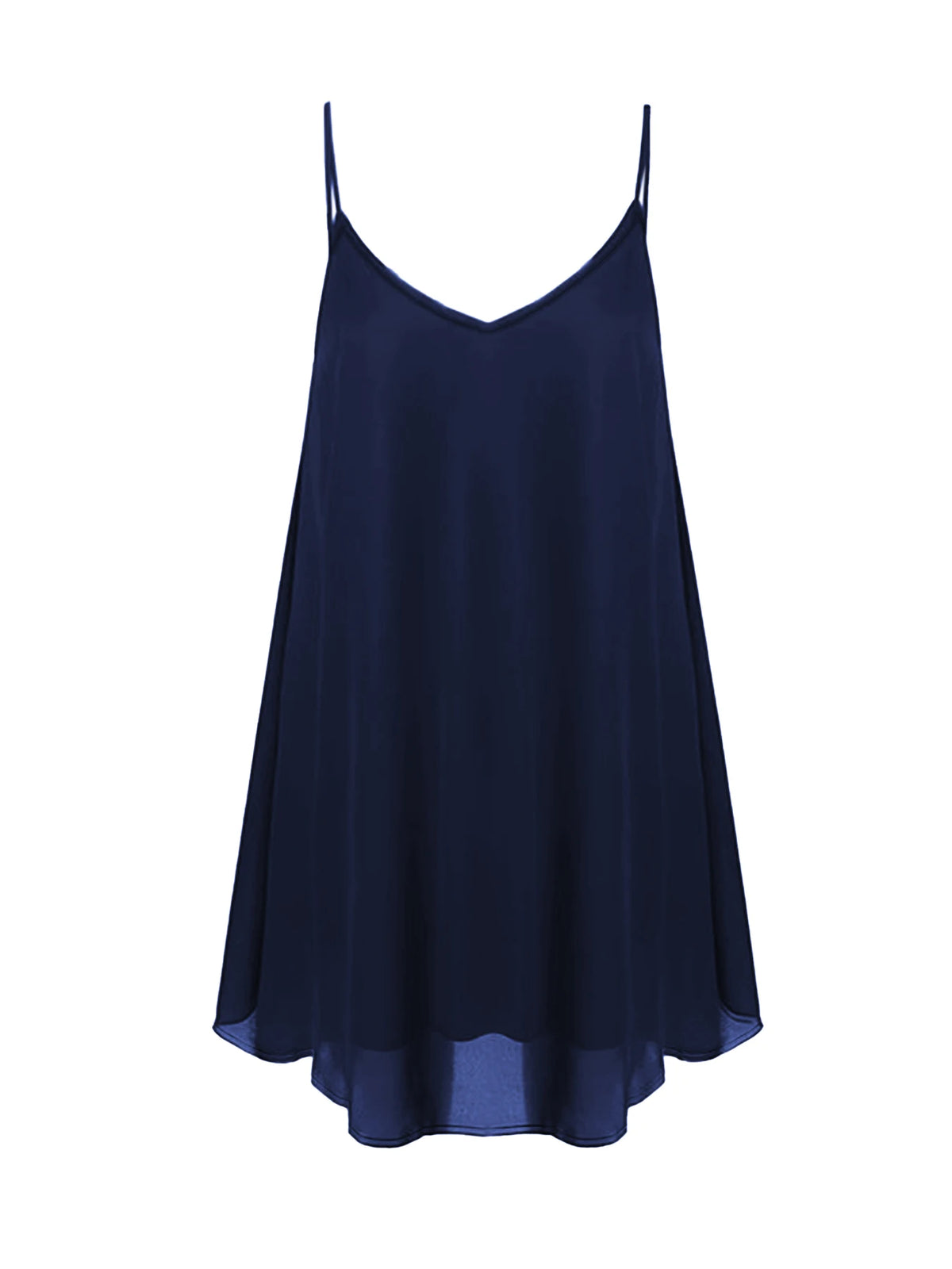 Women Plus Size Sleeveless Dress Fashion Solid Color Comfortable Daily Wear Dress