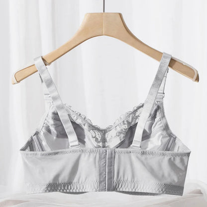 Women's Bra Large Sizes Push Up Bra Sexy Lace Thin Transparent Bras for Women Full Cup D E F G H Plus Size Bra Female Underwear