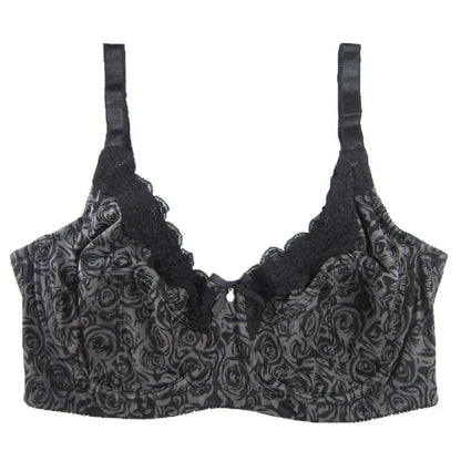 D0295 High Quality Sexy Plus Size Bra  Fashion Polka Dot Women's Bra  Brown/Gray/Black/36-46/C-G