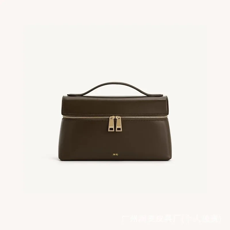 JW PEI Lunchbox Bag, Box Bag, Designer New Style, Fashionable, Versatile, Shoulder Bag, Crossbody Bag, Handbag, Small Square Bag
