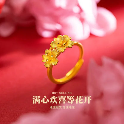 Never fade Real 18k Gold Ring for Women To Join Party Peridot Gemstone Anillos De Wedding Engagement Jewelry Fine Ring Box