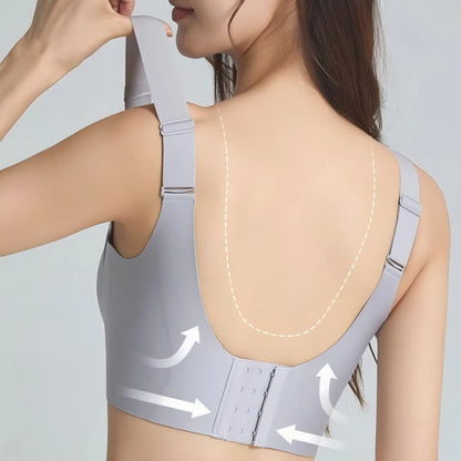 Plus Size Full Coverage Bras For Women No Underwire T-shirt Bra Seamless Push Up Daily Bralette Underwear With Soft Support Bra
