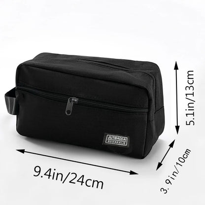 Men's Business Toiletry Bag, Travel Makeup Organizer, Large Capacity Storage Pouch, Durable Fashion Design, Ideal for Daily Use