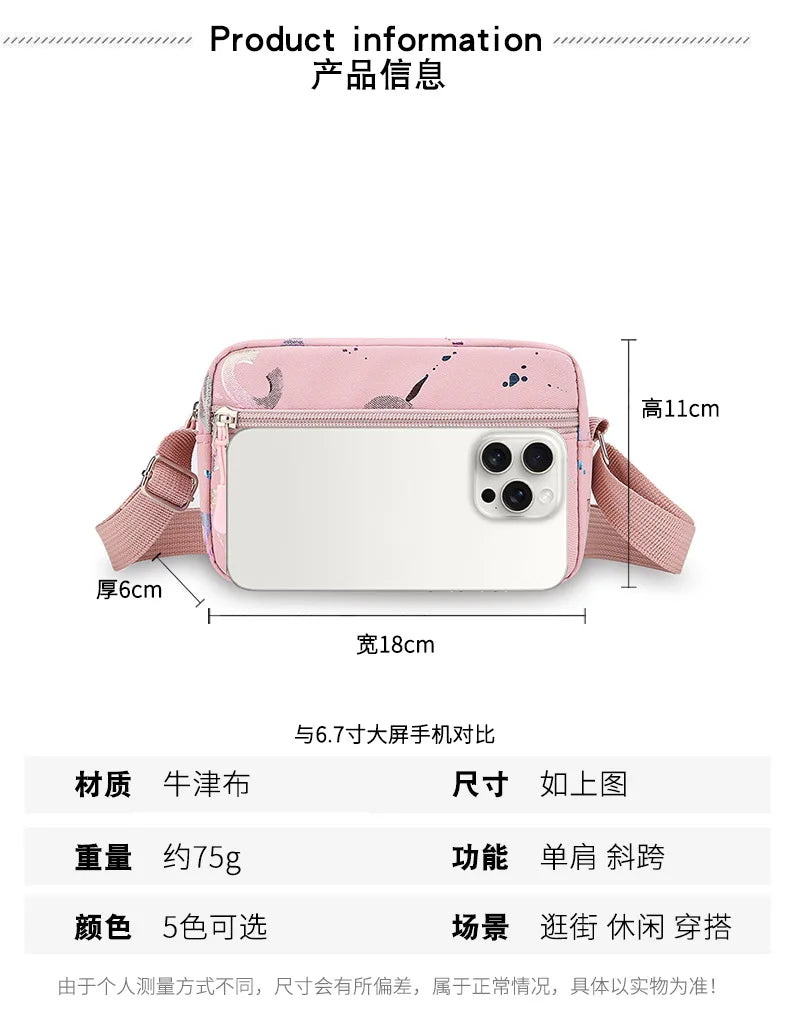 Cute Chiikawas Women Shoulder Waist Bag Kawaii Hachiware Usagi Fanny Pack Female Crossbody Bum Bag Canvas Chest Pack Phone Pouch