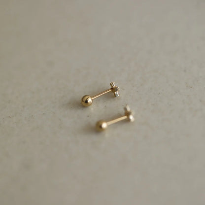 S925 Sterling Silver Plated 18K Gold Mini Cross Zircon Exquisite Screws Earrings Fashionable Temperament Jewelry for Women