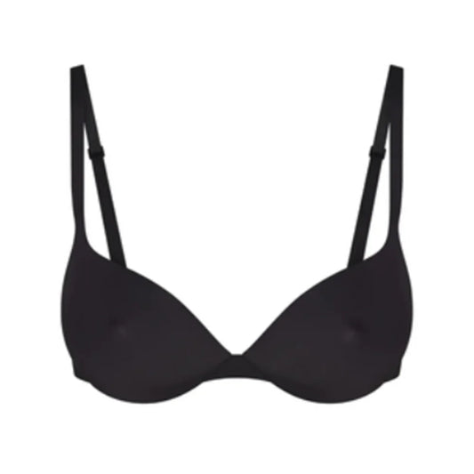 Women Push Up Bra Simple Underwear Seamless Bras with Adjustable Straps Underwire Support Comfort Invisible for All-Day Wear