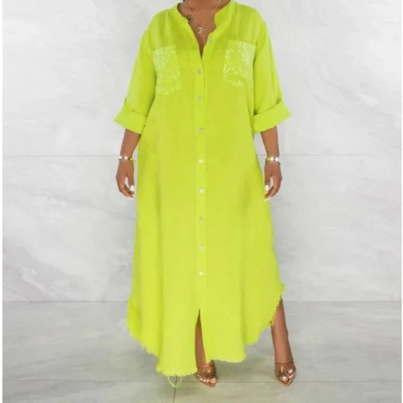 Summer Dresses Women Plus Size White Folds V-neck Sleeveless Party Prom Dress High Waist Casual Streetwear Elegant Vestidos